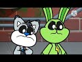 Maggie Mako Scared Hoppy Hopscotch And Frowny Fox