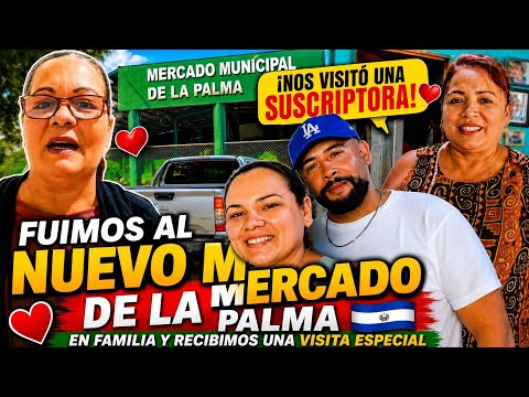 ¡Fuimos al nuevo mercado de La Palma y una suscriptora llegó a visitarnos! ❤️ | Cuba + 503