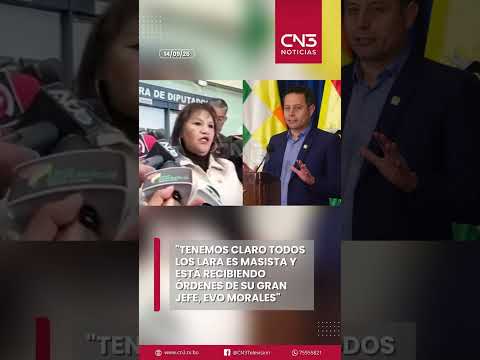 JIMENEZ: LARA RECIBE ÓRDENES DE EVO