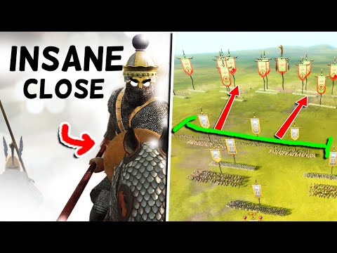 My *CLOSEST* Rome 2 Land Battle EVER Here's how it went