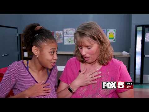 FOX5 Surprise Squad: A Special Needs Girl is Robbed But Then Gets Big Surprise On Campus!