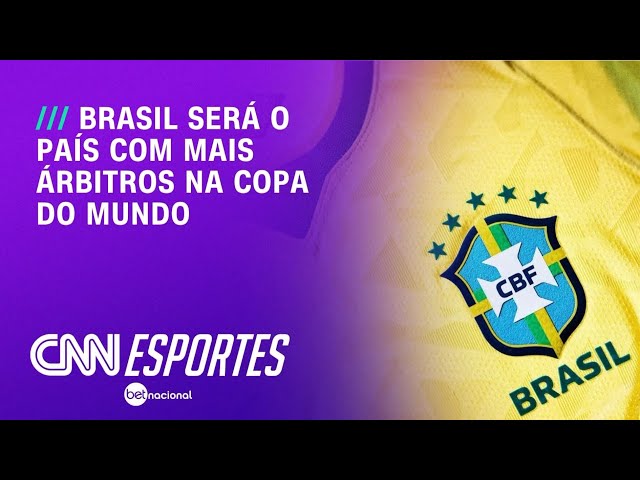 Veja quem serão os árbitros do Brasil na Copa do Mundo | CNN NOVO DIA