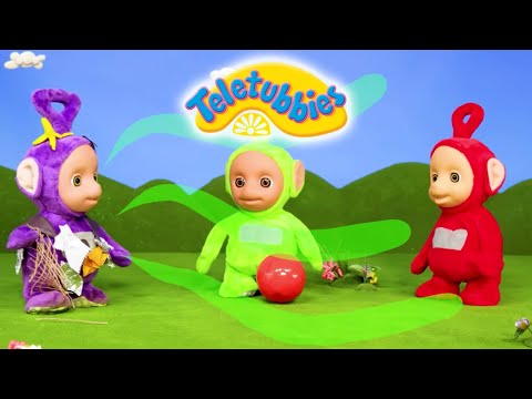 Teletubbierne på Dansk: Tinky Winky Stinker ☆ Tegnefilm til børn ☆ Stop Motion Fuld episode ☆