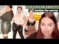 Leather Looks For Curves Trendy Fall 2021 Size 16 Lookbook