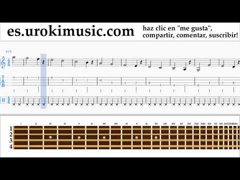 Como Tocar Mandolina Dua Lipa - New Rules Tablatura Parte#1 ejercicios um-i927