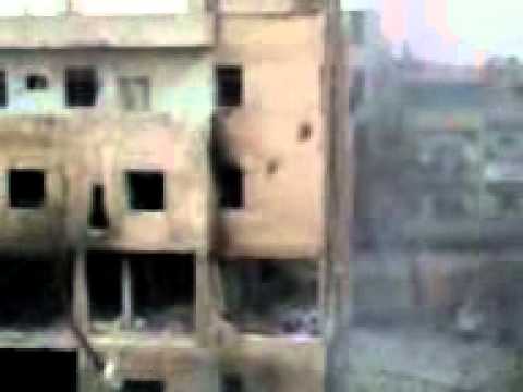 عملية السيطرة على فرع الأمن الجنائي في البياض في حمص من قبل كتائب الفاروق