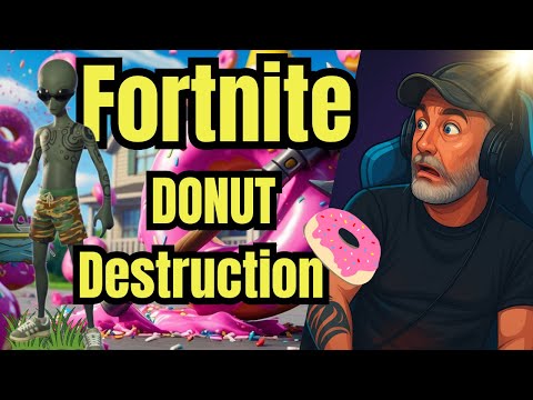 Die süßeste Fortnite Challenge! | DONUT Destruction 🍩