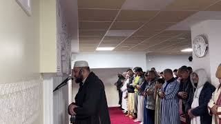 تراويح رمضان الليلة السابعة من مسجد 🕌 الفجر بإقليم الباسك/١٤٤٧هـ بداية من ثمن || وما محمد إلارسول ||