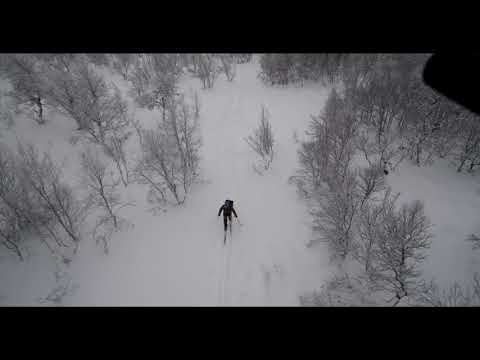Ski tour in deep snow in Vuludalen, Sollia, South-west of Rondane, part 4 (of 7) day 3