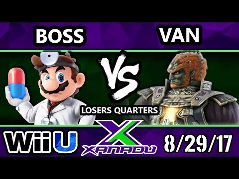 S@X 217 - HA | Boss (Dr. Mario) Vs. HP | Van (Ganon) - SSB4 Losers Quarters - Smash for Wii U.