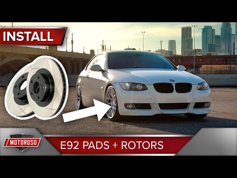 BMW 335i Brake Pads & Rotors Install Guide