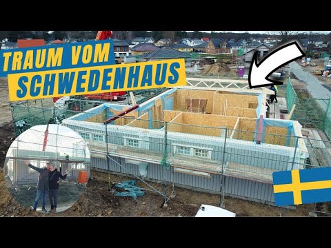 ➤ EIN SCHWEDENHAUS ENTSTEHT: Unser Traum vom Schwedenhaus wird wahr I Es geht los 🇸🇪 #Eksjöhus