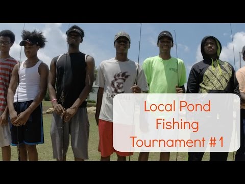 Bass Fishing Pond Tournament + Huge Bass !!