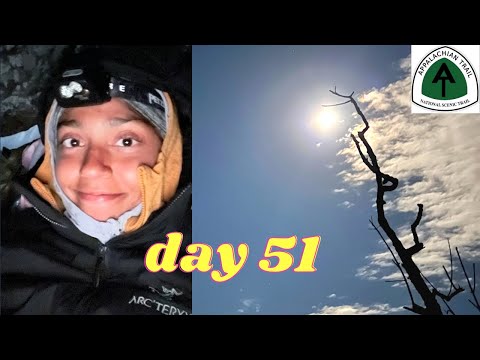 30 miles into Shenandoah National Park, cowboy camping under the full moon ✨Appalachian Trail day 51