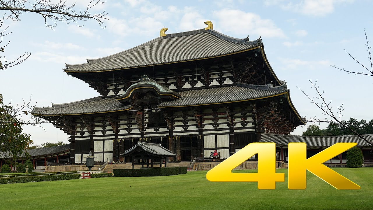 Embark on a captivating video tour of the historic Todai-ji Temple.