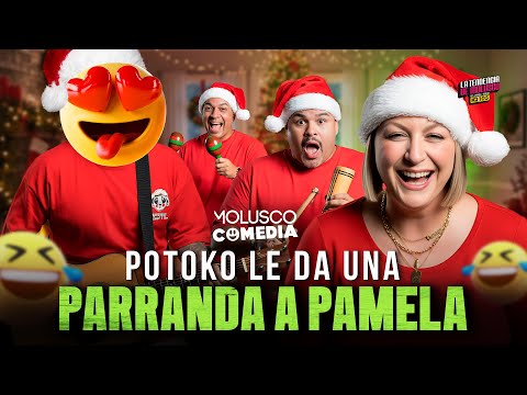 Potoko le da una parranda a Pamela Noa