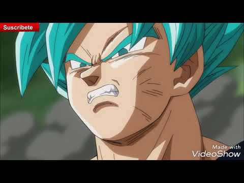 Goku se enoja por la muerte de milk y de goten dragon ball super español latino
