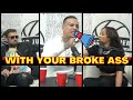 Emotional Pimp ARGUES and NAME CALLS because a Sack Chaser Without a Pimp Doesn't Understand Pimping