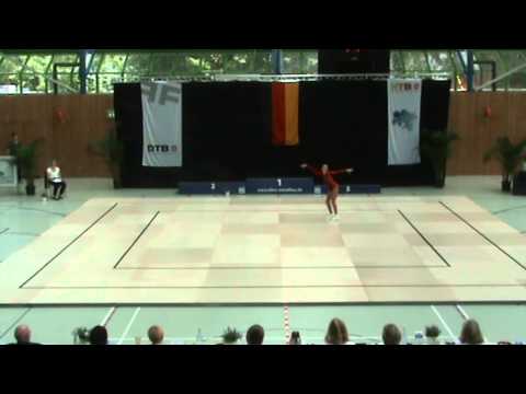 Ewa-Maria Zorn DM/DJM Quali 2014 Sportaerobic.