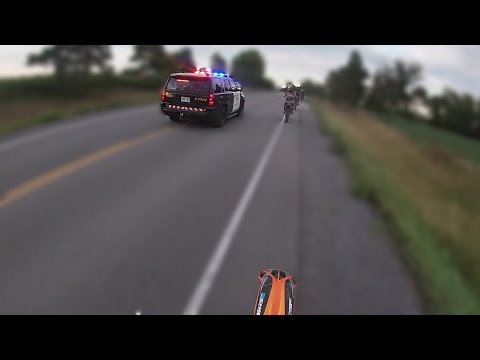 Dirt Bike Police Chase