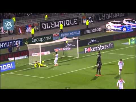 Coup franc clément grenier contre Rennes