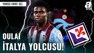 Trabzonspor Ve Fiorentina Oulai Transferinde Anlaştı