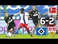 8-Goal Spectacle in Hamburg - Hamburger SV vs. VfB Stuttgart I 6-2 I All Goals