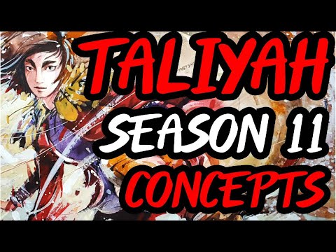 How to play Taliyah in S11 Complete Guide - CONCEPTS Lesson (Runes/Builds/Micro/Macro + Full Game)