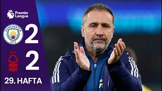 Manchester City (2-2) Nottingham Forest | 29. Hafta MAÇ ÖZETİ | Premier League - 2025/26