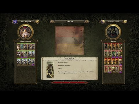 Total War Warhammer Clan Angrund vs Crooked Moon