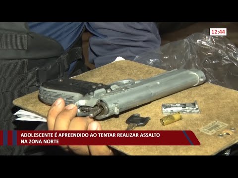 Adolescente é apreendido após tentar realizar assalto na zona norte de Teresina 25 03 2021