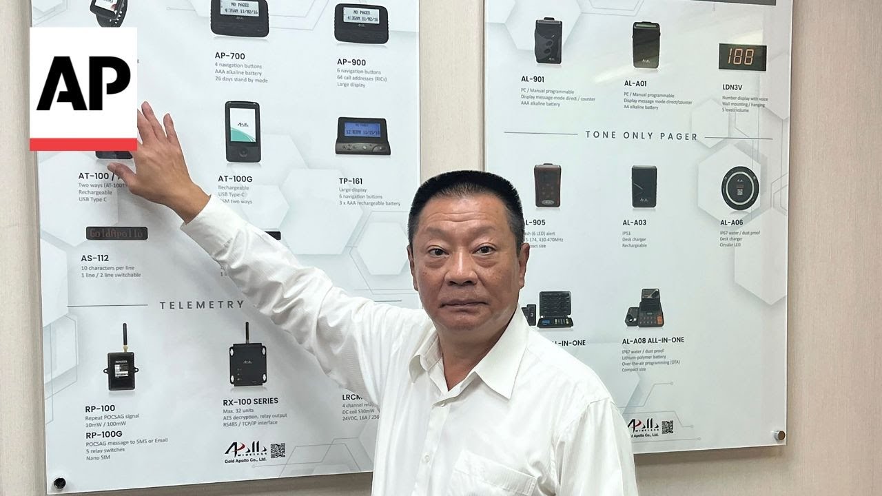 Pagers that exploded in Lebanon and Syria were made by a company in Budapest, Gold Apollo says