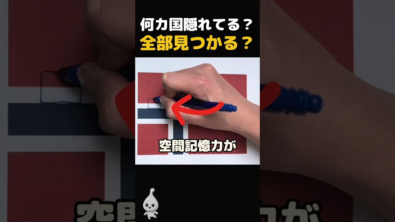 一度見るだけで国旗を覚えられるって？