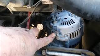 HOW TO  CHECK JEEP ALTERNATOR / ELECTRICAL TROUBLE SHOOTING, DIY