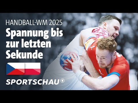 Tschechien - Polen Highlights | Handball-WM 2025 | Sportschau