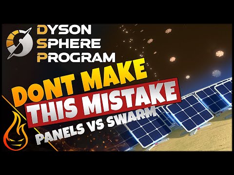 Solar Panels Vs Dyson Swarm Dyson Sphere Program