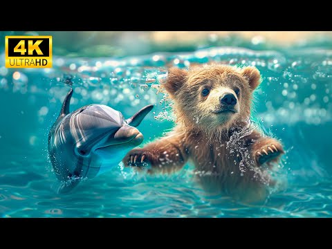 Baby Animals - Nature’s Cutest And Wildest Souls Captured In Vivid 4K Clarity With Relaxing Music