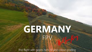 Cinematic FPV 4K | First flight with GoPro Hero 10 | Stabilizing und colour grading