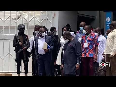 JOHN MAHAMA REACTS TO SUPREME COURT LOSE WITH A SMILE AFTER COURT