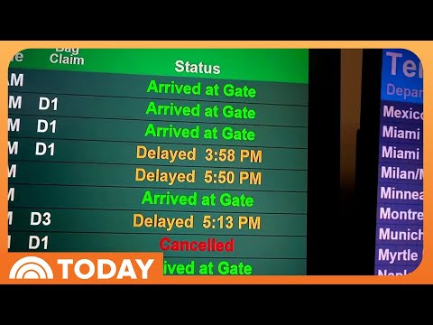 Frustration grows over ripple effects of delays at Newark Airport