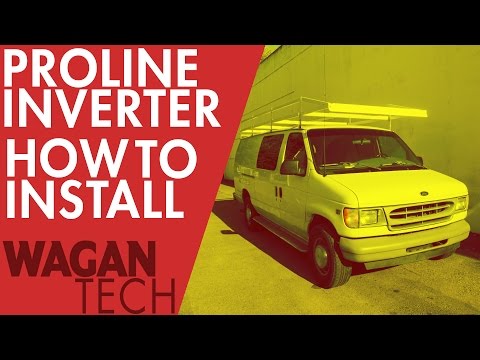 Inverter Installation Video - How To Install a Large Power Inverter