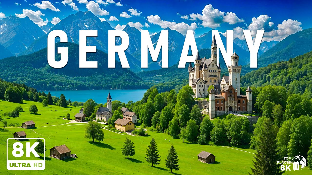 Hidden Gems You Must See – Breathtaking Alps, Serene Lakes & Fairytale Castles  | Germany 8K UHD