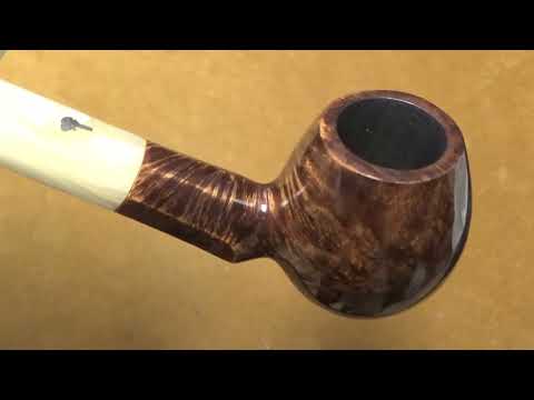 Pipa Mastro Geppetto - Liscia 2 - Bent Panel Egg (GP74)