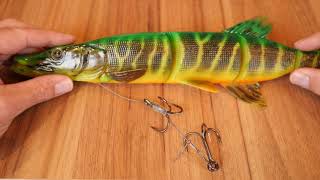 Мягкая приманка savage gear 3d line thru pike