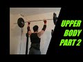 Upper body training part 2