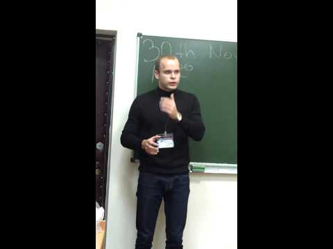 Toastbusters 13.11.13 Panel Discussion Speech by Dmitry Trapeznikov