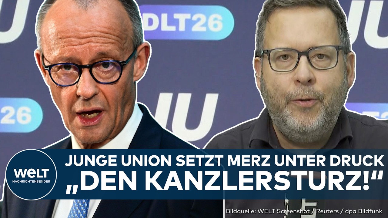 BONN: Kanzlersturz?! Heftiger Druck auf Merz! Junge Union fordert Kurswechsel der CDU und CSU