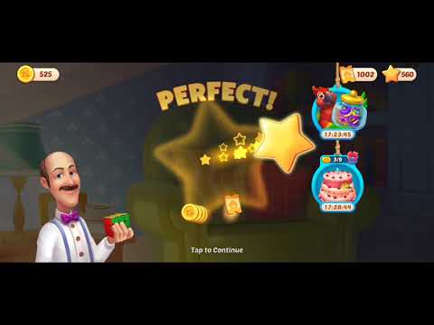 HomeScapes 10 consecutive wins without losing beating level 3637 to level 3647