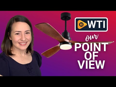 FXZZ 52"" Wood Ceiling Fans with Lights and Remote - WTI product video review