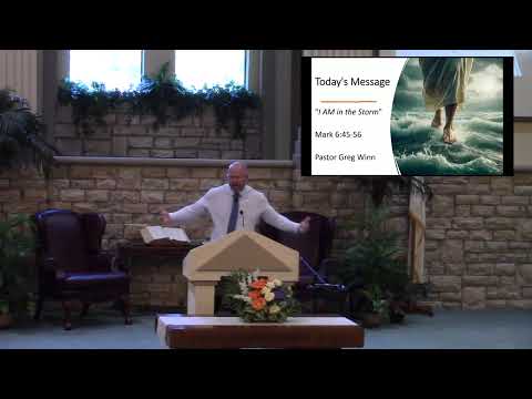 I AM in the storm - Pastor Greg